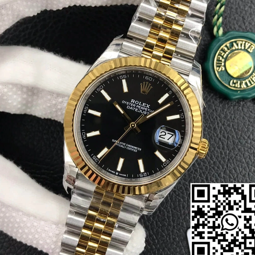 Dial Rolex VS Datejust M126333-0014 Black Factory 0311